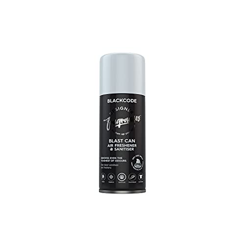 Designer Fragrances Fleur Blast Can – Air Freshener & Sanitiser, Use in the Car, At Home, On Furniture, On Shoes – Dry Mist Quick Release Spray – Spray Once to Deodorize & Neutralise Smells – 400ml - Get Me Products
