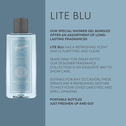 Designer Fragrances Lite Blu Men&
