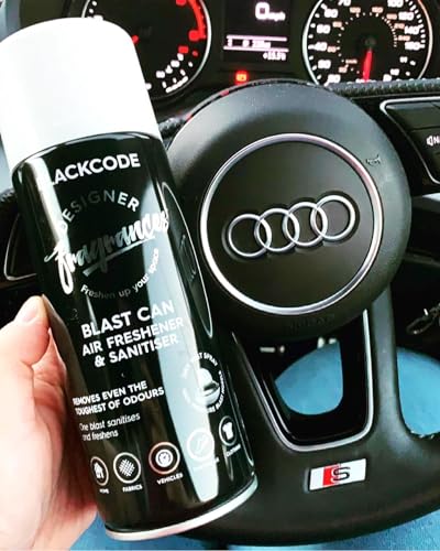 Designer Fragrances 6 Pack Favourites Bundle - Luxury Air Freshener Blast Cans - For Home & Vehicles – Natural Oils, Lasting Smell, Dry Mist Quick Release Spray – Deodorise & Neutralise Odours – 300ml - Get Me Products