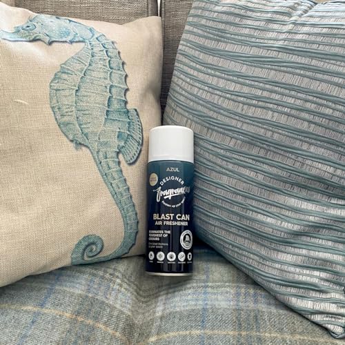 Designer Fragrances 6 Pack Favourites Bundle - Luxury Air Freshener Blast Cans - For Home & Vehicles – Natural Oils, Lasting Smell, Dry Mist Quick Release Spray – Deodorise & Neutralise Odours – 300ml - Get Me Products