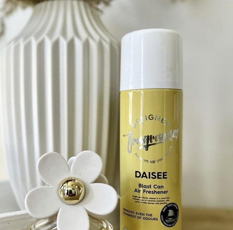 Designer Fragrances 6 Pack Favourites Bundle - Luxury Air Freshener Blast Cans - For Home & Vehicles – Natural Oils, Lasting Smell, Dry Mist Quick Release Spray – Deodorise & Neutralise Odours – 300ml - Get Me Products
