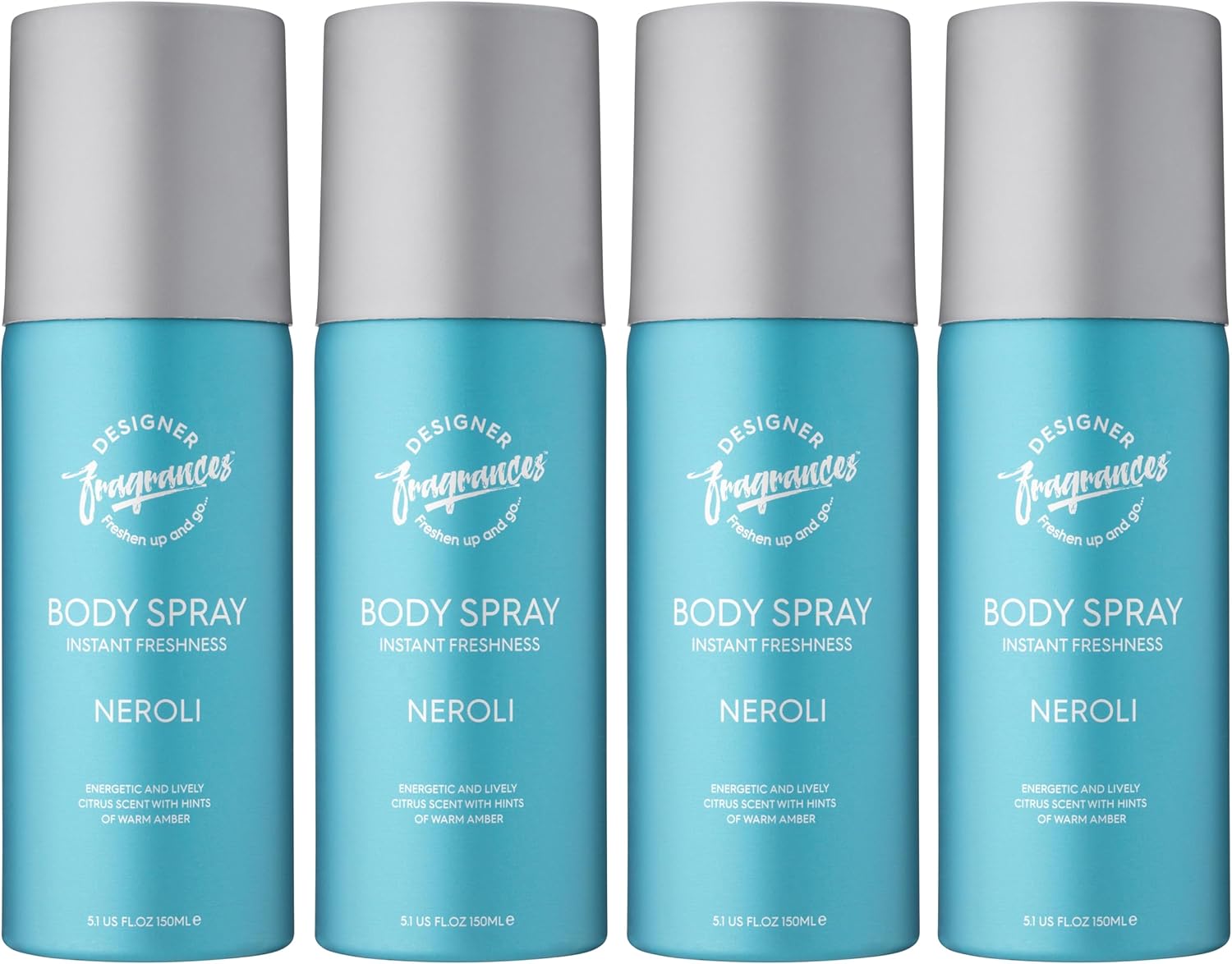 Designer Fragrances 4 Pack Neroli Men&