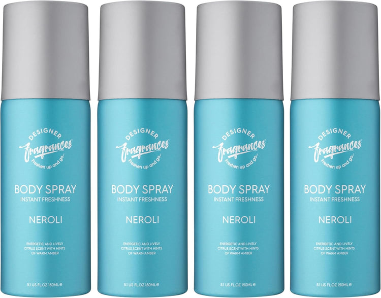 Designer Fragrances 4 Pack Neroli Men&