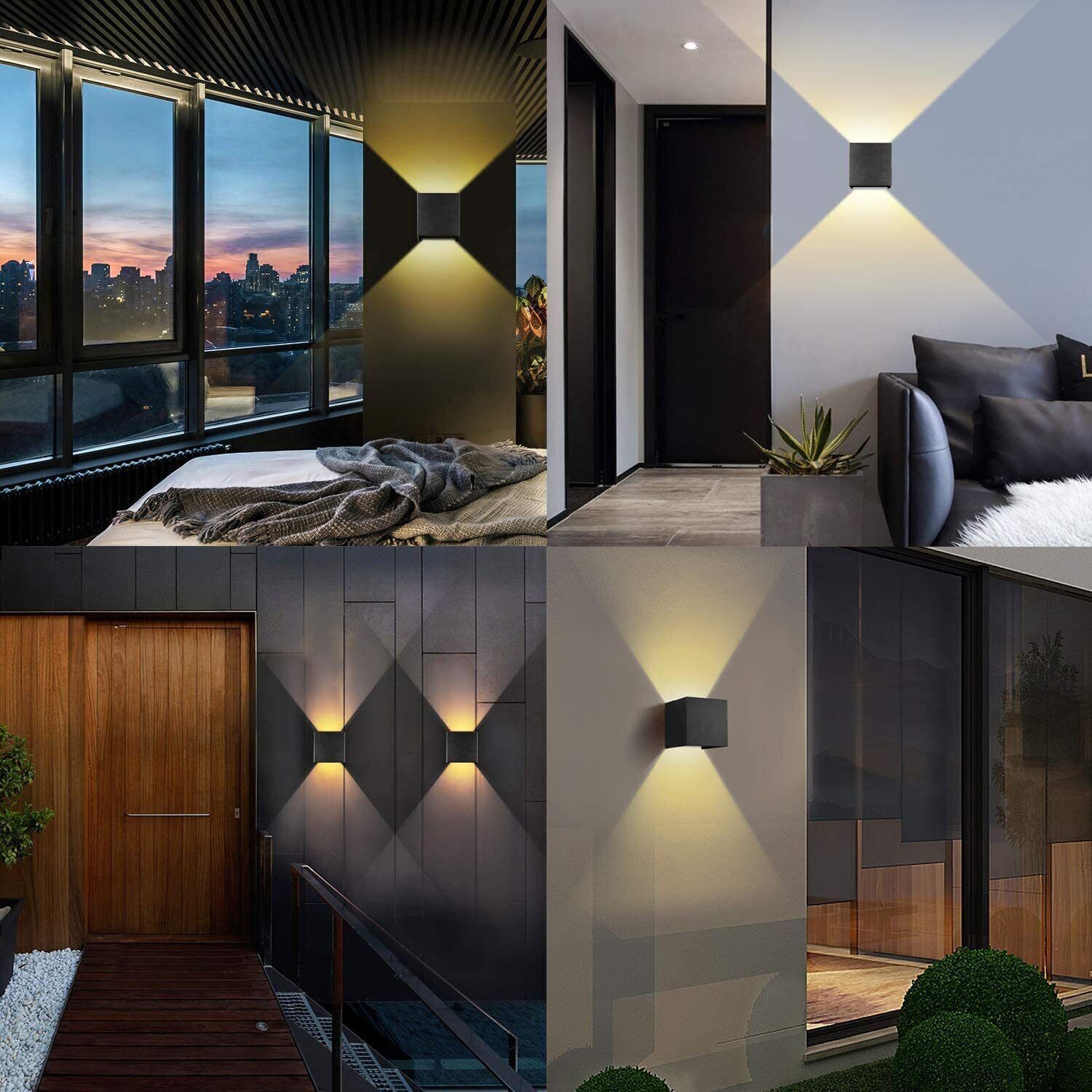 Modern LED Wall Light Up Down Wall Lights Indoor Sconce Lighting Lamp Home UK - Get Me Products