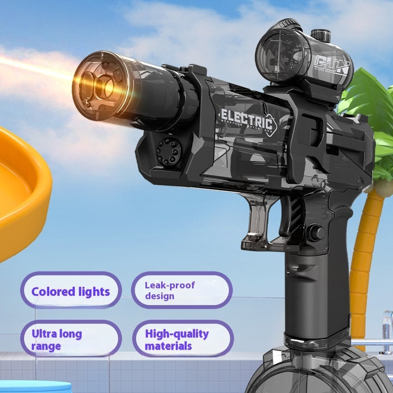 Fire Rat Electric Water Pistol Cool Light Full Automatic Water Spray Gun Summer Toy Sports Entertainment Children Gifts AC223 - Get Me Products