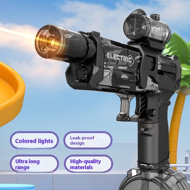 Fire Rat Electric Water Pistol Cool Light Full Automatic Water Spray Gun Summer Toy Sports Entertainment Children Gifts AC223 - Get Me Products