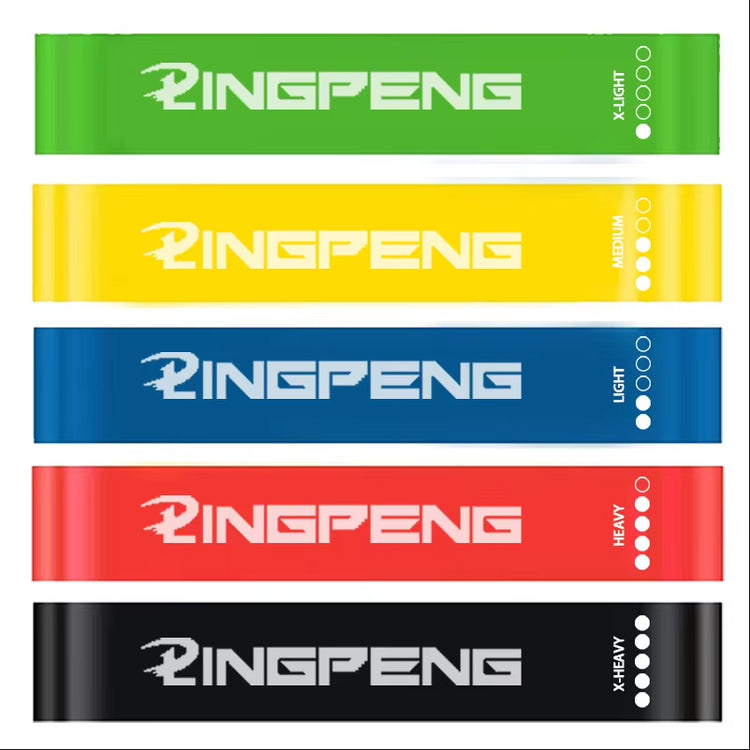 Different Resistance Bands Yoga Band Fitness Exercise Training Hip Tension Band Leg Squat Dance Elastic Loop Stretch Band