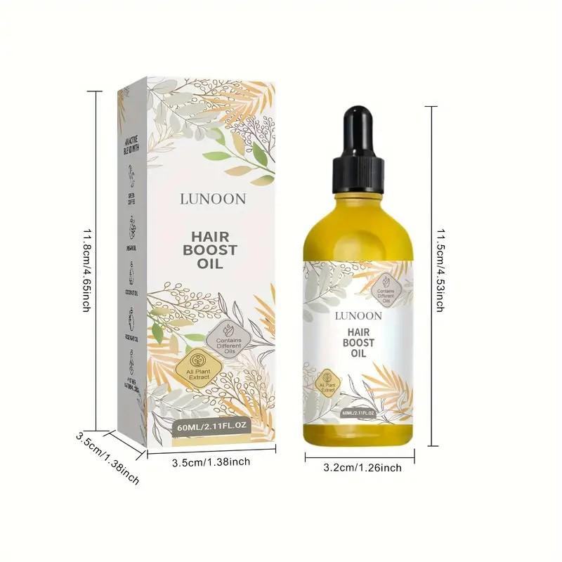 Lunoon Rosemary Hair Serum Oil Timeless Scent for Silky Smoothness Deep Nourishment & Hydration 60ml Haircare Lavender Olive Comfort Haircare Coconut - Get Me Products