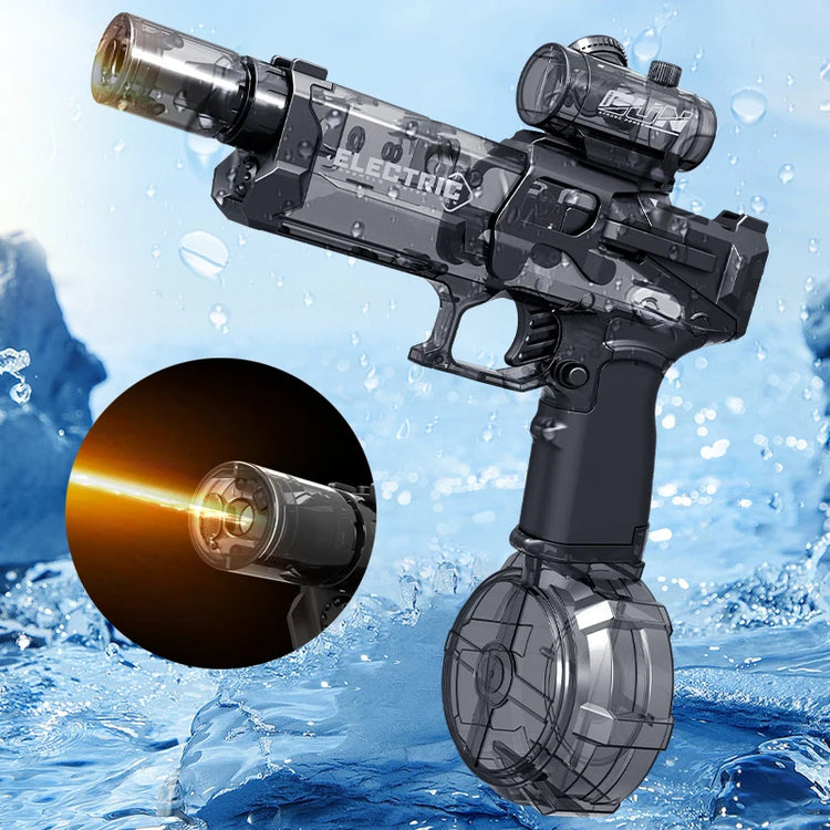 Fire Rat Electric Water Pistol Cool Light Full Automatic Water Spray Gun Summer Toy Sports Entertainment Children Gifts AC223 - Get Me Products