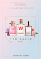 Ted Baker Woman EDT branded fragrance banner