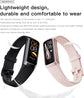 Keep Health Fitness Trackers for Women Men Amoled Step Counter Slim Thin 25 Sports Modes with Heart Rate Blood Pressure Monitor Alarm Stopwatch Timer Calories Burned IP68 Step Tracker Watch