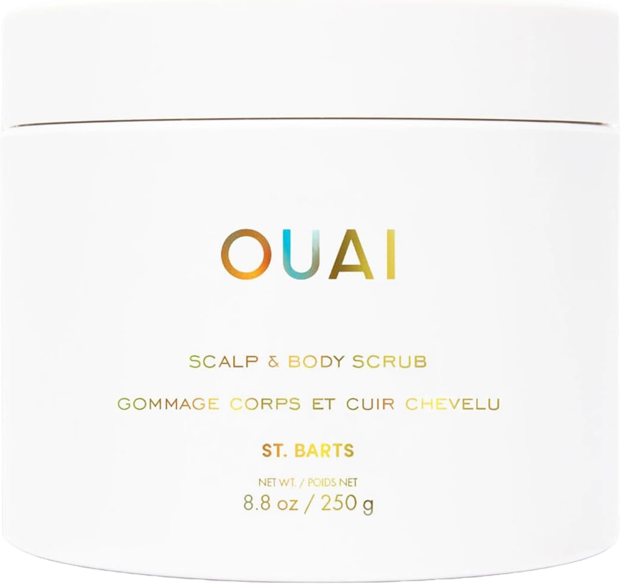 Revitalize Your Skin with St. Barts Scalp & Body Scrub - Foaming Coconut Oil Sugar Exfoliator for Deep Cleansing & Moisturizing, Paraben & Sulfate Free (8.8Oz)