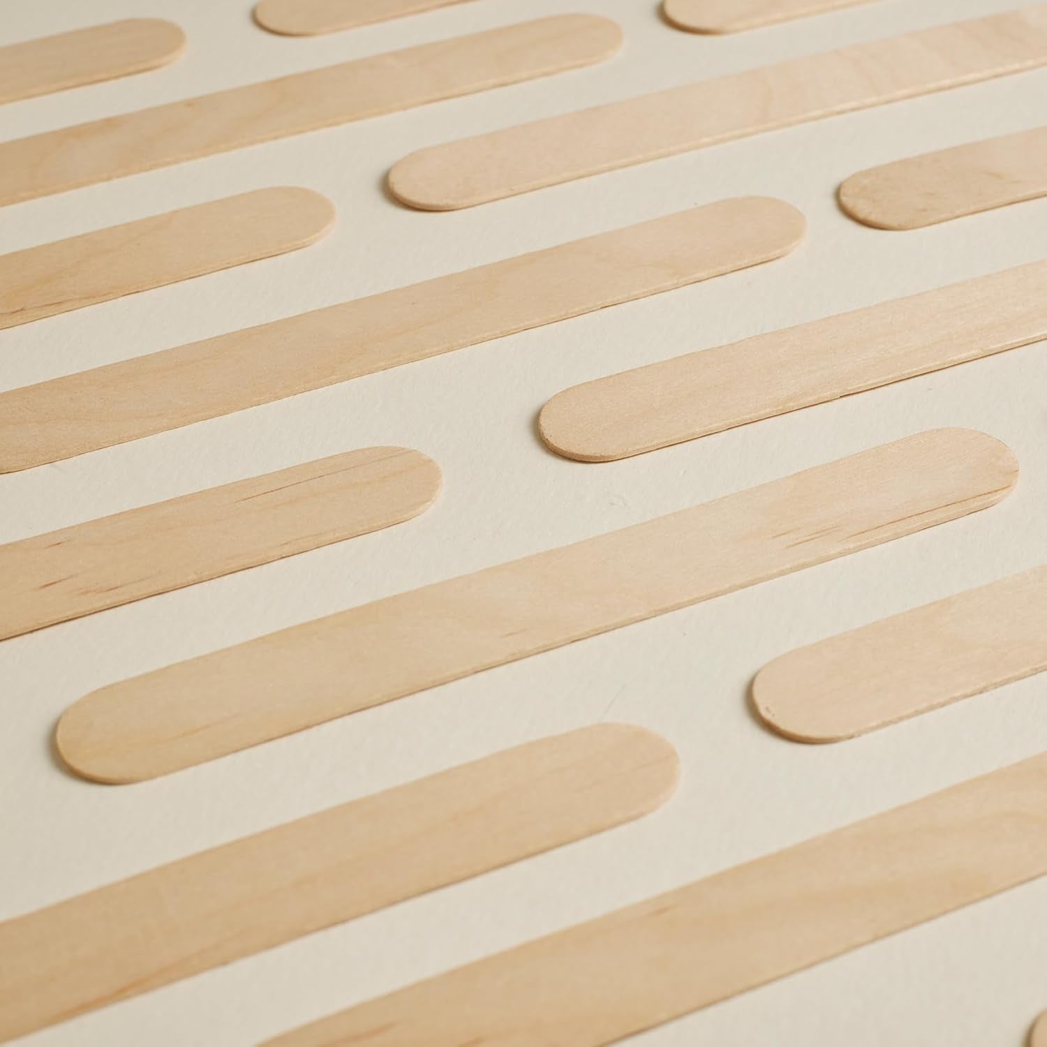 Premium Salon Quality Disposable Wooden Spatulas for Waxing, Pack of 100, Hygenic and Suitable for Warm and Hot Waxes