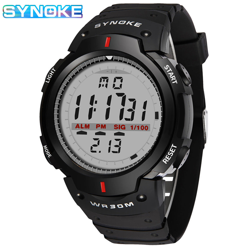 Large Screen Sports Men Waterproof Multifunctional Outdoor Mountaineering Watch - Get Me Products