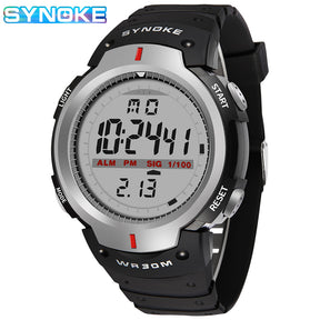 Large Screen Sports Men Waterproof Multifunctional Outdoor Mountaineering Watch - Get Me Products