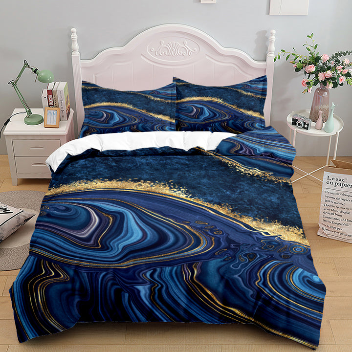 Bedding Home Textile Quilt Cover Three Piece Set - Get Me Products