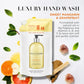 Sweet Mandarin & Grapefruit Hand Wash Refill Pouch - 1 Litre x 3 Pack - Vegan Friendly Luxury Cleanse