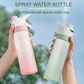 700ml Spray Water Bottle For Girls Outdoor Sport Fitness Water Cup Large Capacity Spray Bottle BPA Free Drinkware Travel Bottles Kitchen Gadgets - Get Me Products