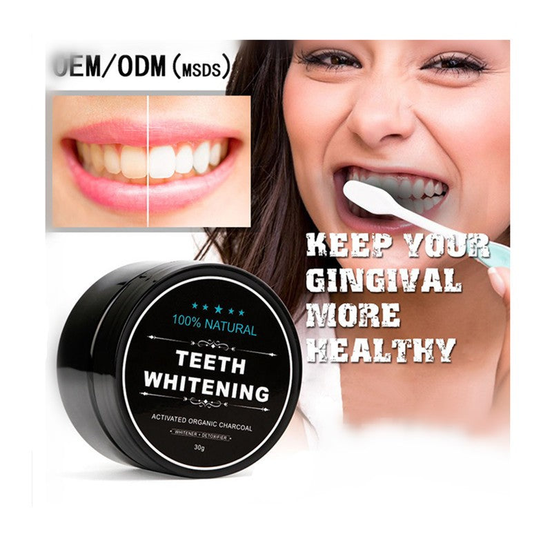 Charcoal Teeth Whitening Powder Activated Coconut Charcoal Teeth Whitening Charcoal Powder Oral Hygiene - Get Me Products