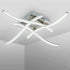 Ceiling Light 4 Wave Lights Modern Kitchen Living Room Bedroom Lamp LED Dimmable - Get Me Products