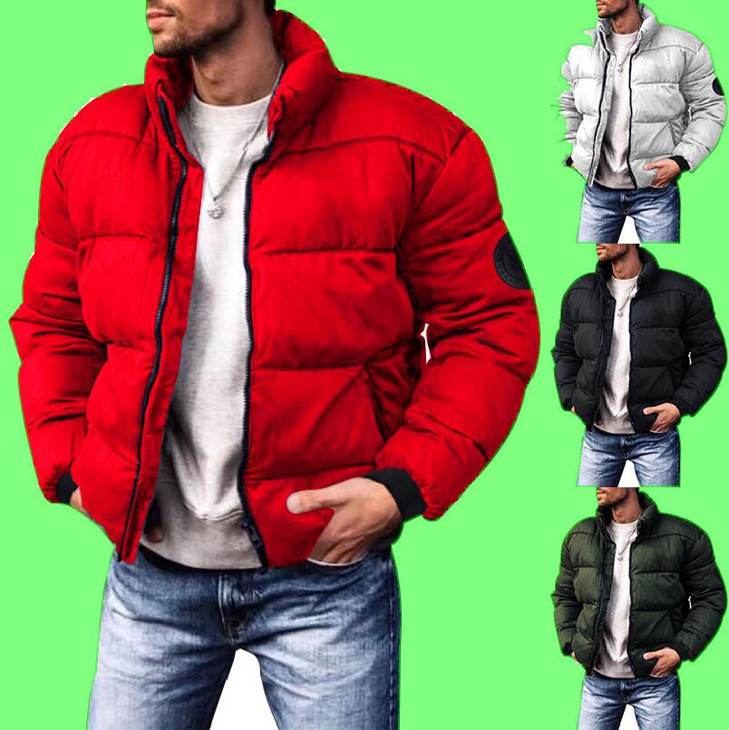Coat Stand-up Collar Downcotton-padded Jacket Thickened Men's Cotton Jacket - Get Me Products