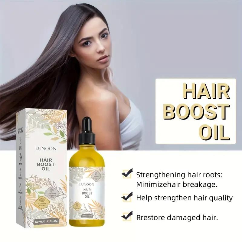 Lunoon Rosemary Hair Serum Oil Timeless Scent for Silky Smoothness Deep Nourishment & Hydration 60ml Haircare Lavender Olive Comfort Haircare Coconut