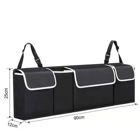 Large Car Boot Organiser Back Seat Hanger Tidy Storage Bag Pocket Hanging Pouch - Get Me Products