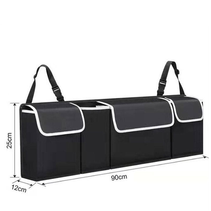 Large Car Boot Organiser Back Seat Hanger Tidy Storage Bag Pocket Hanging Pouch - Get Me Products