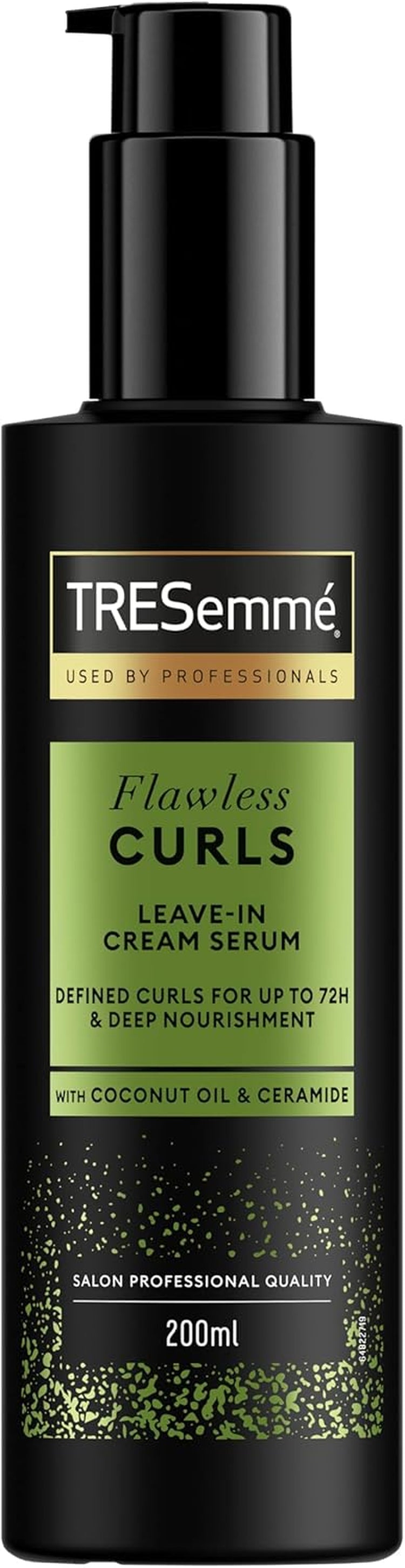 Flawless Curls Leave-In Cream Hair Serum Hair Treatment with Coconut Oil & Ceramide for Deep Nourishment & up to 72-Hour Curl Definition 200 Ml