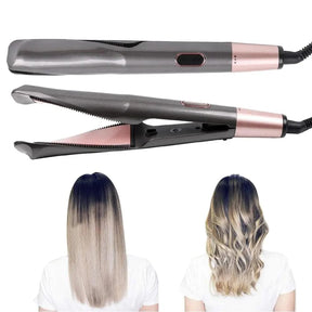 2 in 1 Electric Hair Straightener Ceramic Curling Wand Iron Curler - Get Me Products