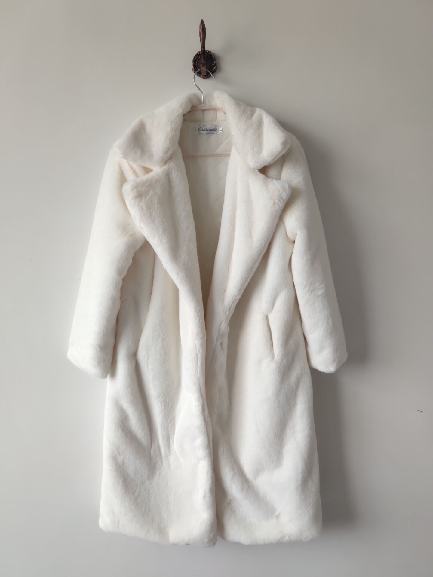 Winter Fashion New High Quality Imitation Velvet Fur Long Coat for Women with Cotton Warm Mink Skin Cashmere Coat - Get Me Products