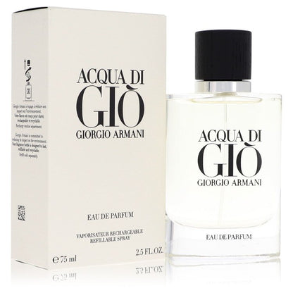 Giorgio Armani Acqua Di Gio Eau de Parfum Refillable Spray for Men 3.4 oz / 100 ml