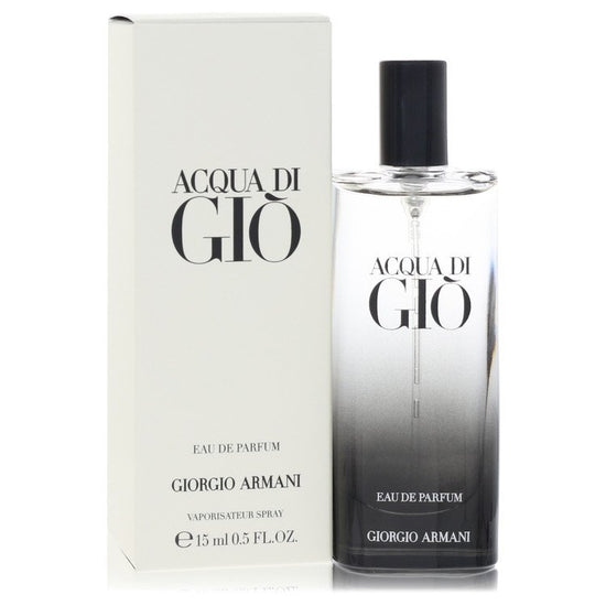 Acqua Di Gio by Giorgio Armani Eau De Parfum Spray 0.5 oz / 15 ml for Men