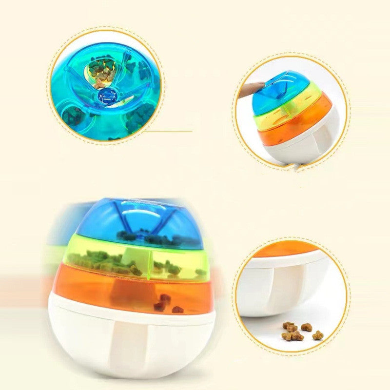 Dogs Leak Food Toy Ball Does Not Fall Down Feeder - Get Me Products