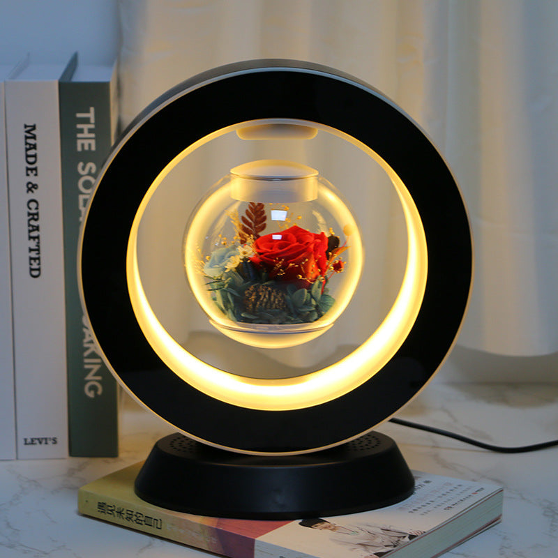 Magnetic Levitation Immortal Flowers For Girlfriend On Chinese Valentine's Day - Get Me Products