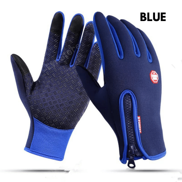 Winter Gloves Touch Screen Riding Motorcycle Sliding Waterproof Sports Gloves With Fleece - Get Me Products