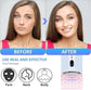 Face Massager，Anti-Wrinkle Face Device，Portable Skin Tightening Beauty Toning Device with 45 ±5°C Heat and 4 Massage Modes for Skintightening & Neck Lifting EMS Massage Face Toning Firming (Gradient)