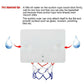 Basketball Hoop Ring Door Wall Mounted Pump Dunk Indoor for Kids Children Toy UK