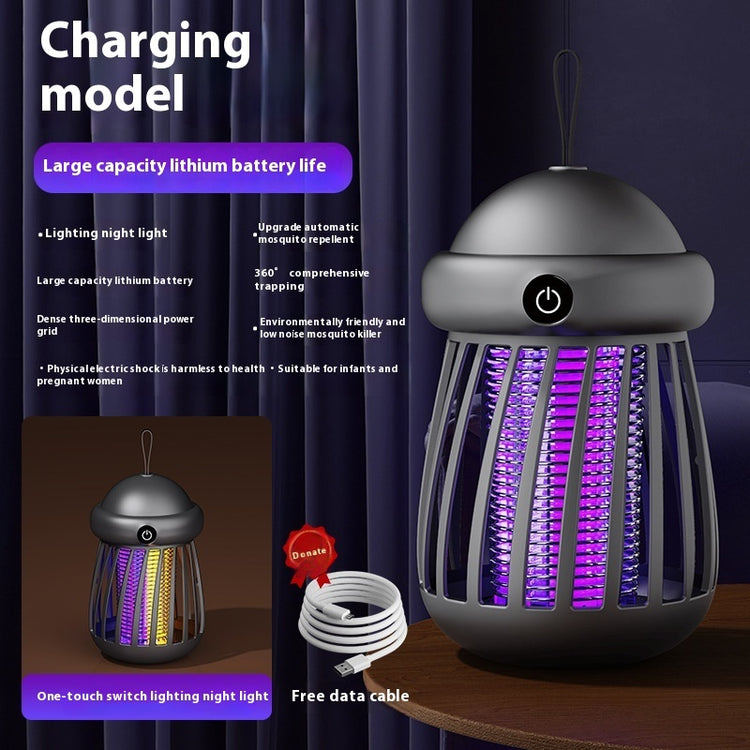 Mosquito Killer Lamp Insect Repellent Radiation Less Mute Electric Insect Trap Usb Charging Outdoor Mosquito Killer Repellent - Get Me Products