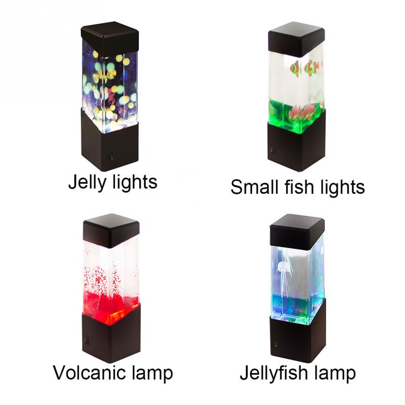 Colorful LED jellyfish night light - Get Me Products