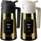 Olive Oil Dispenser and Sprayer, 16Oz/470Ml Glass Light-Proof Pour Bottle, Kitchen Gadgets Accessories for Air Fryer, Cooking, Salad, and BBQ