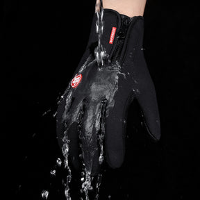 Winter Gloves Touch Screen Riding Motorcycle Sliding Waterproof Sports Gloves With Fleece - Get Me Products