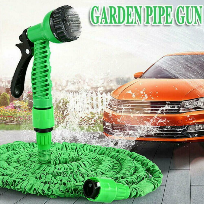 7Function Spray Nozzle 100FT Water Hose Gun Multi Pattern Garden Adjustable Mist - Get Me Products