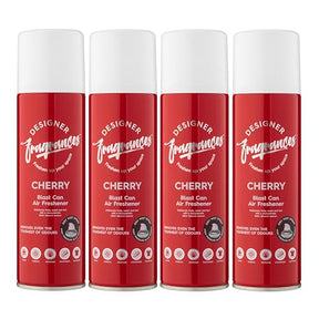 Designer Fragrances 6 Pack Favourites Bundle - Luxury Air Freshener Blast Cans - For Home & Vehicles – Natural Oils, Lasting Smell, Dry Mist Quick Release Spray – Deodorise & Neutralise Odours – 300ml