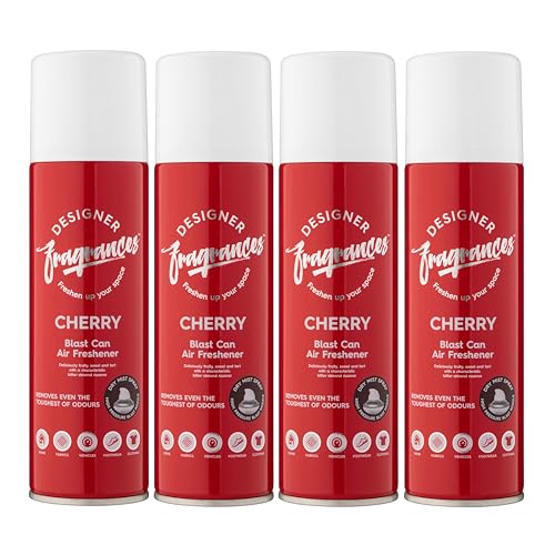 Designer Fragrances 6 Pack Favourites Bundle - Luxury Air Freshener Blast Cans - For Home & Vehicles – Natural Oils, Lasting Smell, Dry Mist Quick Release Spray – Deodorise & Neutralise Odours – 300ml