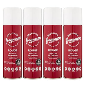 Designer Fragrances 6 Pack Favourites Bundle - Luxury Air Freshener Blast Cans - For Home & Vehicles – Natural Oils, Lasting Smell, Dry Mist Quick Release Spray – Deodorise & Neutralise Odours – 300ml