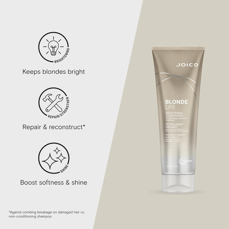 Blonde Life Brightening Conditioner for Unisex, Olive Green, 1 Count