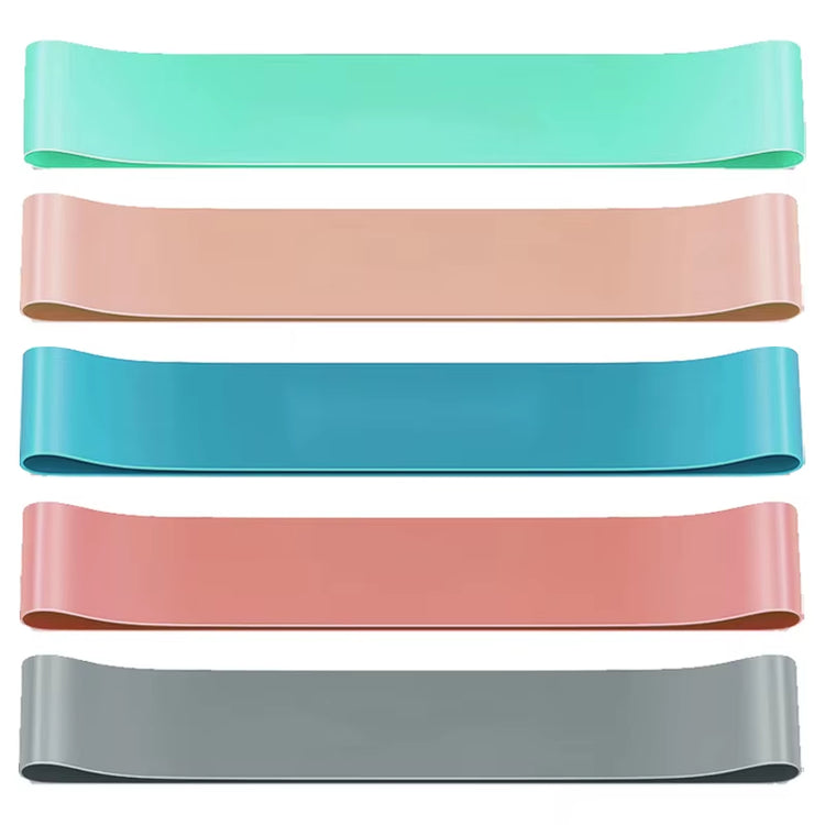 Different Resistance Bands Yoga Band Fitness Exercise Training Hip Tension Band Leg Squat Dance Elastic Loop Stretch Band