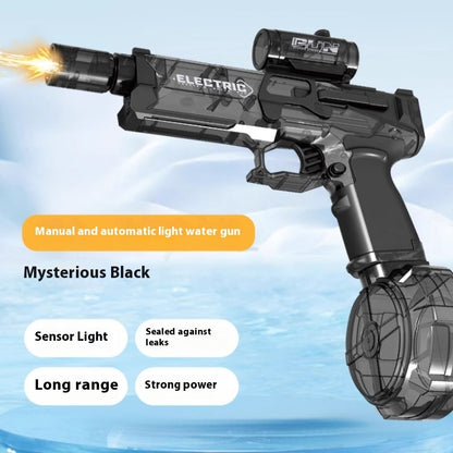Fire Rat Electric Water Pistol Cool Light Full Automatic Water Spray Gun Summer Toy Sports Entertainment Children Gifts AC223 - Get Me Products