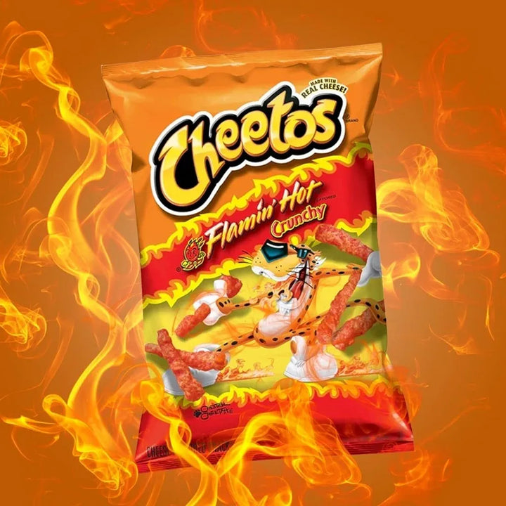 American Cheetos Flamin Hot Crunchy 8oz - 226g - Get Me Products